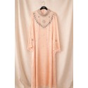 Abaya Peach Color